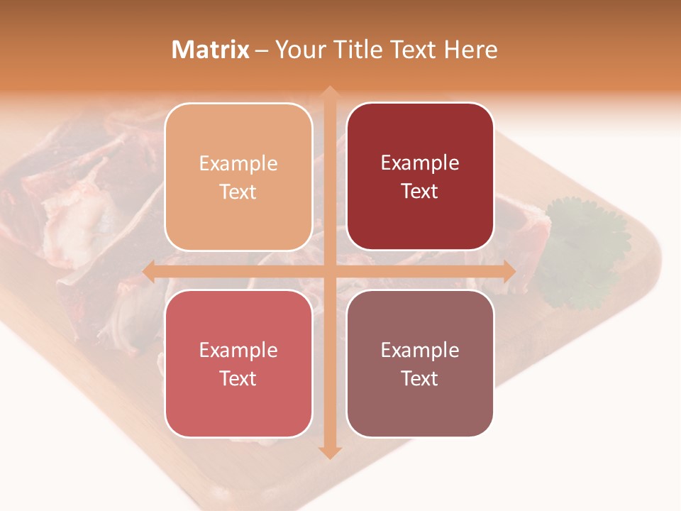 Refreshment Nobody White PowerPoint Template