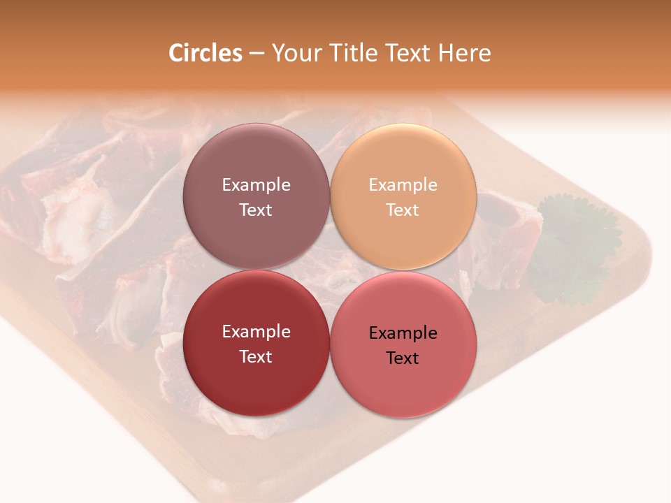 Refreshment Nobody White PowerPoint Template