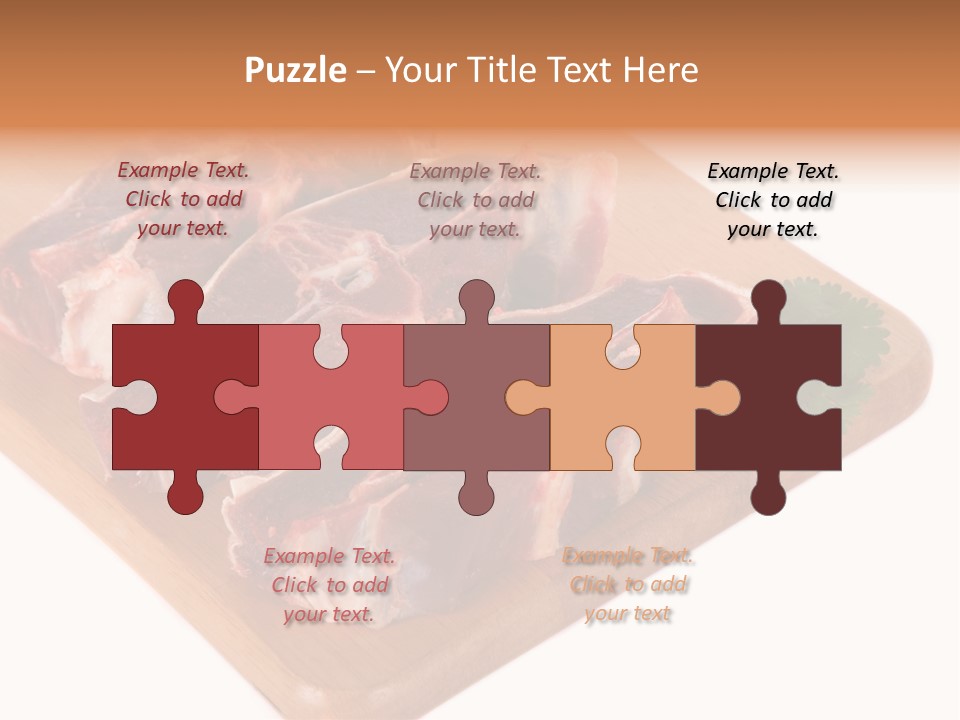 Refreshment Nobody White PowerPoint Template