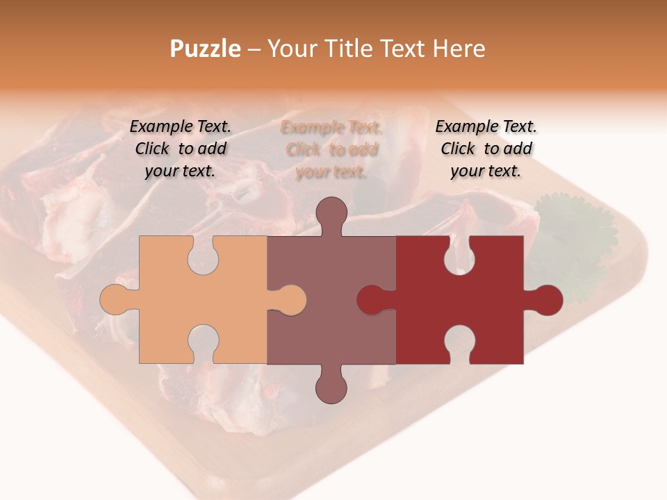 Refreshment Nobody White PowerPoint Template