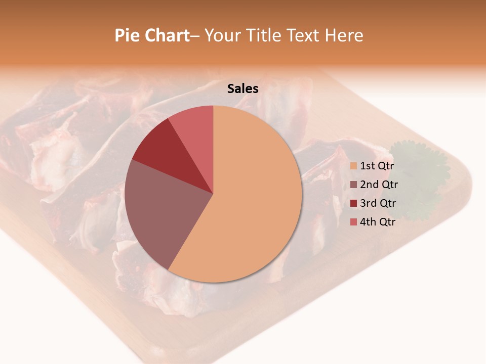 Refreshment Nobody White PowerPoint Template