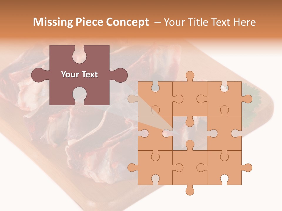 Refreshment Nobody White PowerPoint Template