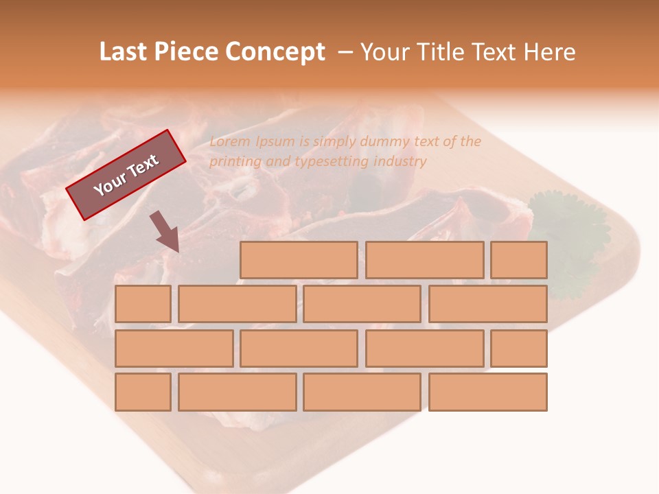 Refreshment Nobody White PowerPoint Template