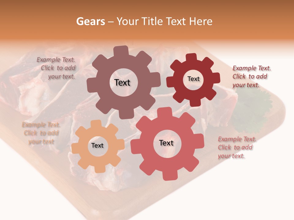 Refreshment Nobody White PowerPoint Template