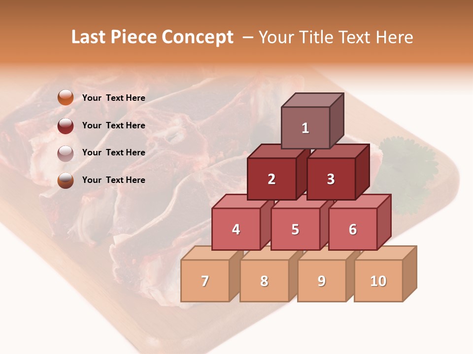 Refreshment Nobody White PowerPoint Template