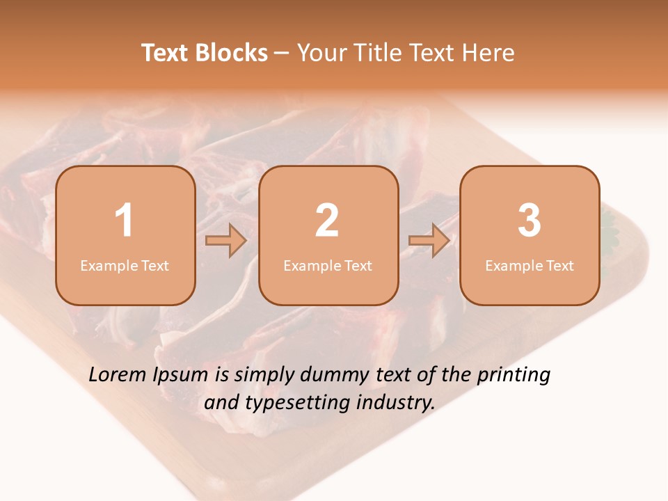 Refreshment Nobody White PowerPoint Template