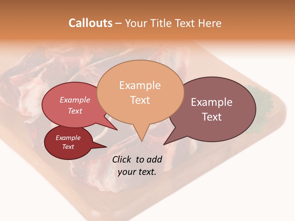 Refreshment Nobody White PowerPoint Template