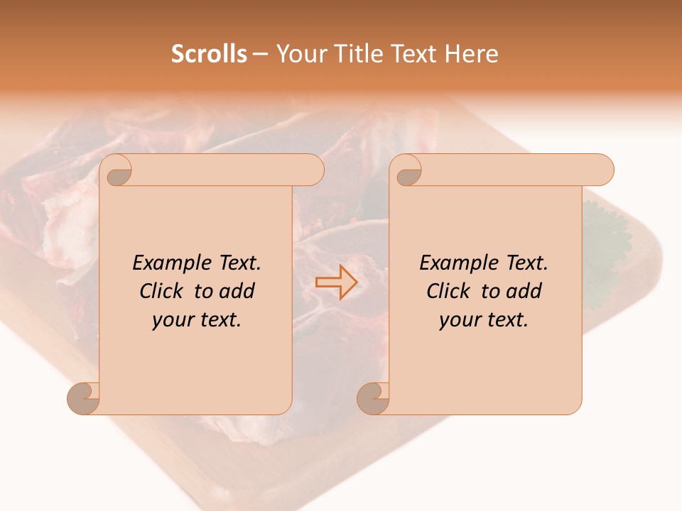 Refreshment Nobody White PowerPoint Template