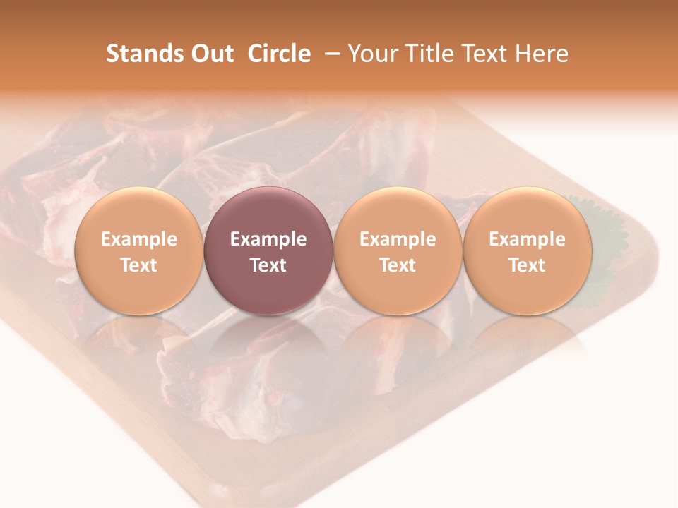 Refreshment Nobody White PowerPoint Template