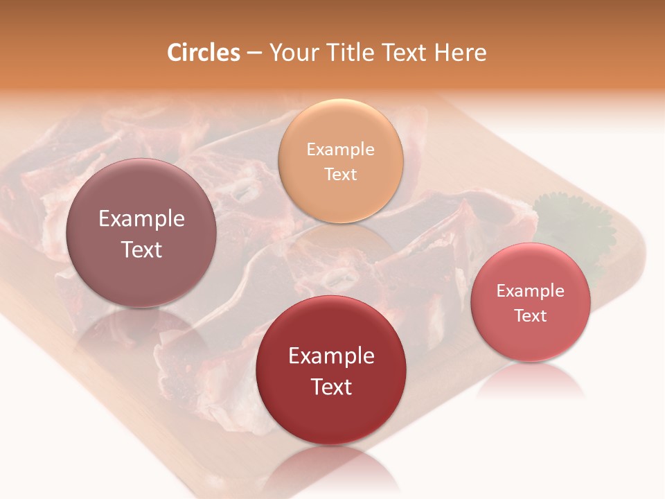 Refreshment Nobody White PowerPoint Template