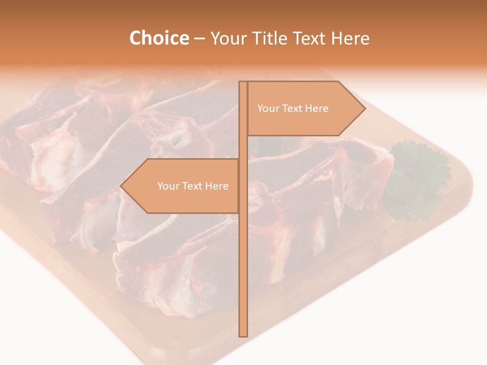 Refreshment Nobody White PowerPoint Template