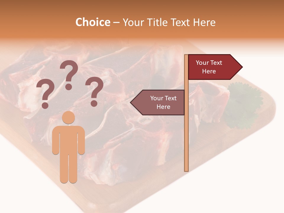 Refreshment Nobody White PowerPoint Template