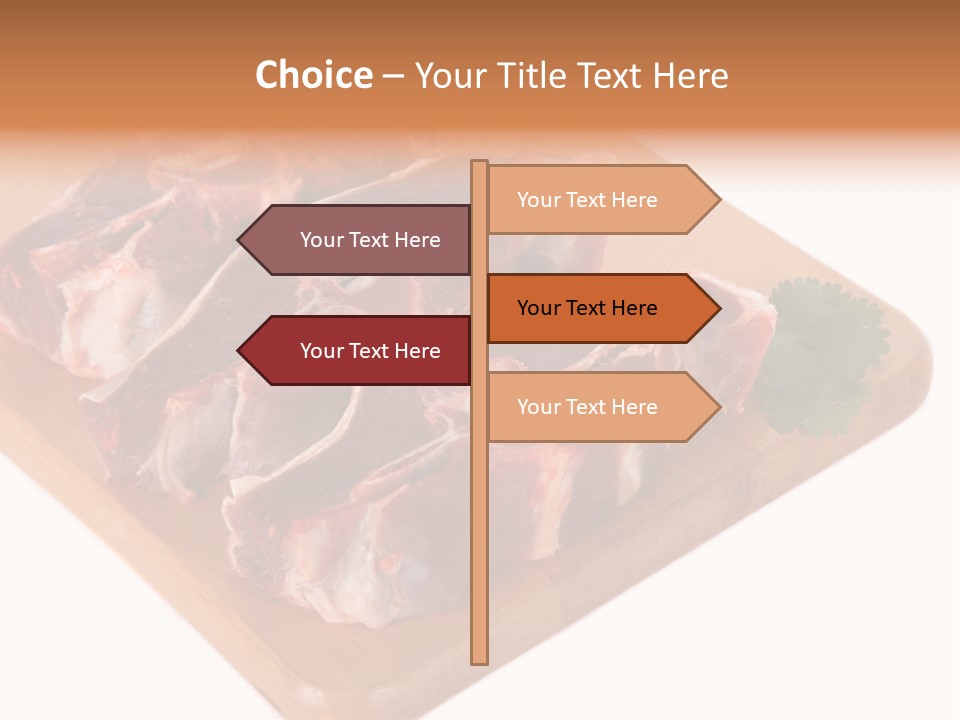 Refreshment Nobody White PowerPoint Template