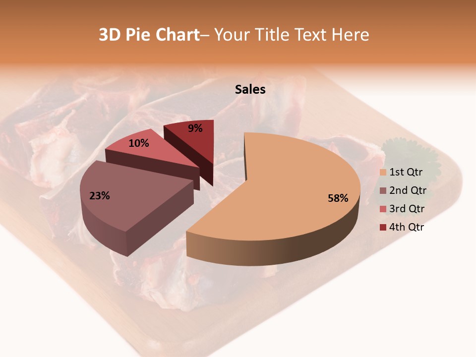 Refreshment Nobody White PowerPoint Template