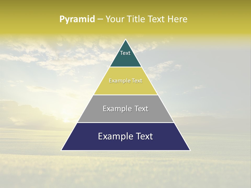 Bright Fresh Gold PowerPoint Template