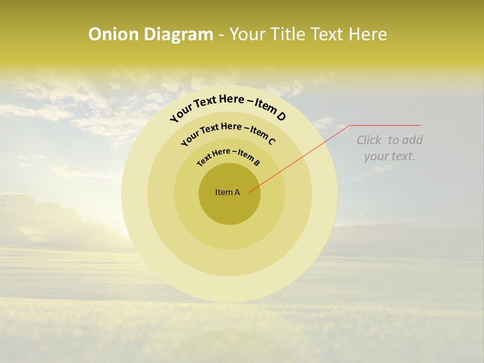 Bright Fresh Gold PowerPoint Template