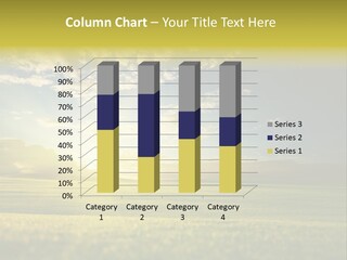 Bright Fresh Gold PowerPoint Template