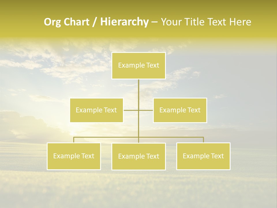 Bright Fresh Gold PowerPoint Template