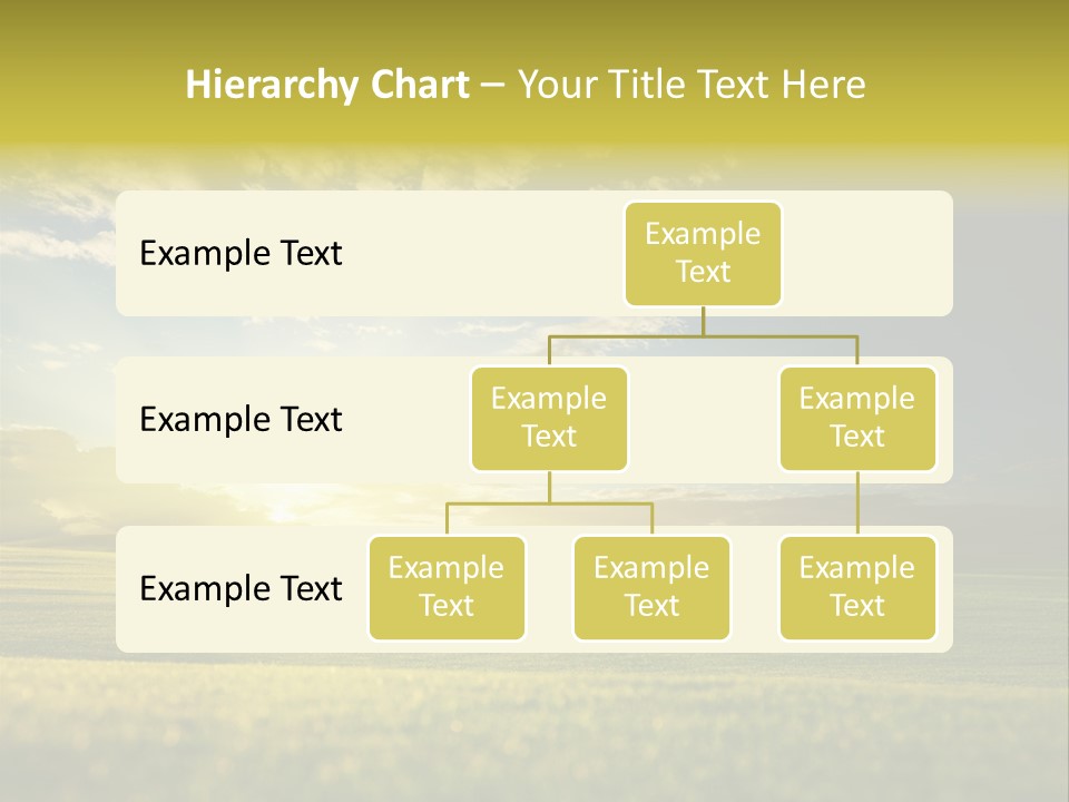 Bright Fresh Gold PowerPoint Template
