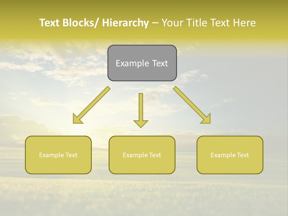 Bright Fresh Gold PowerPoint Template