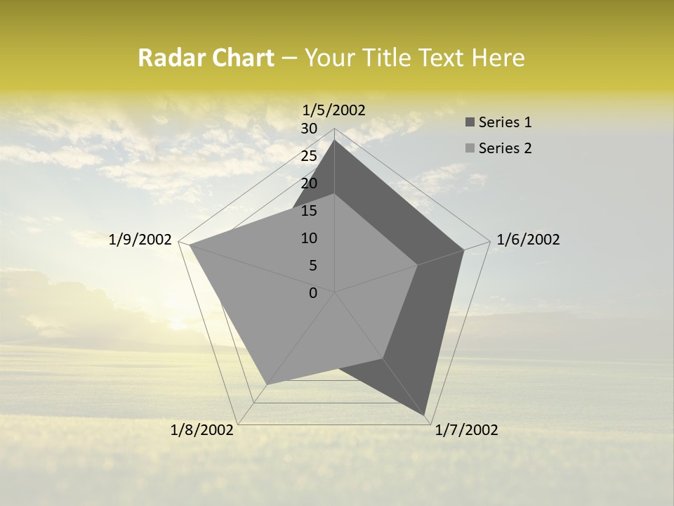 Bright Fresh Gold PowerPoint Template