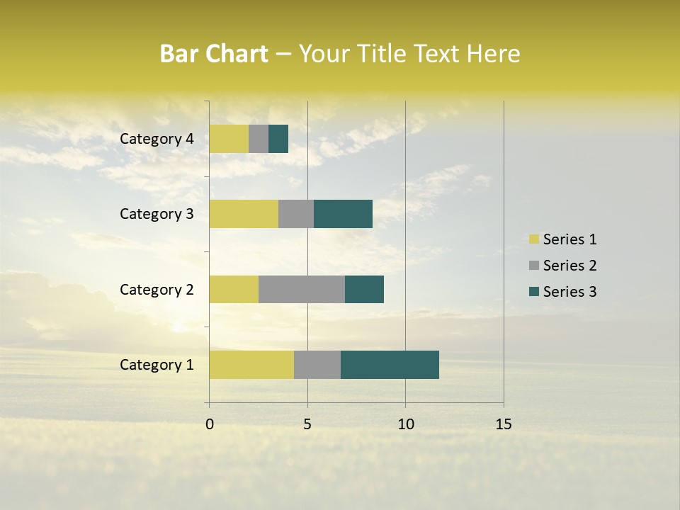 Bright Fresh Gold PowerPoint Template