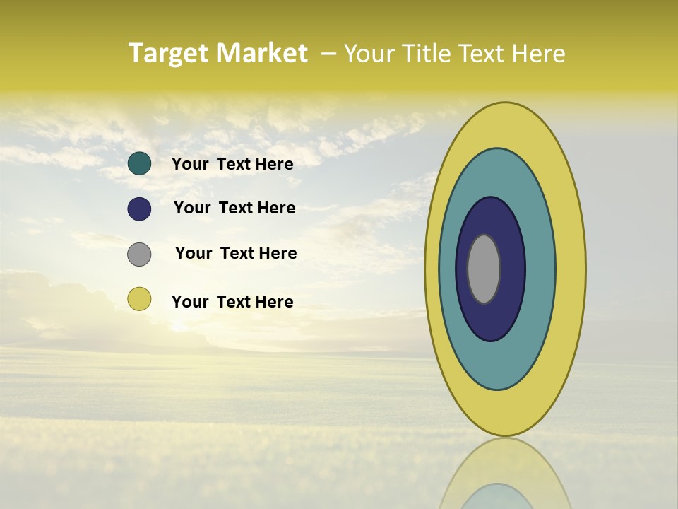 Bright Fresh Gold PowerPoint Template