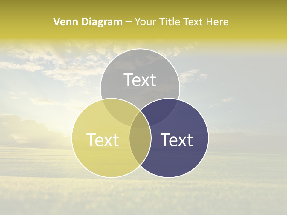 Bright Fresh Gold PowerPoint Template