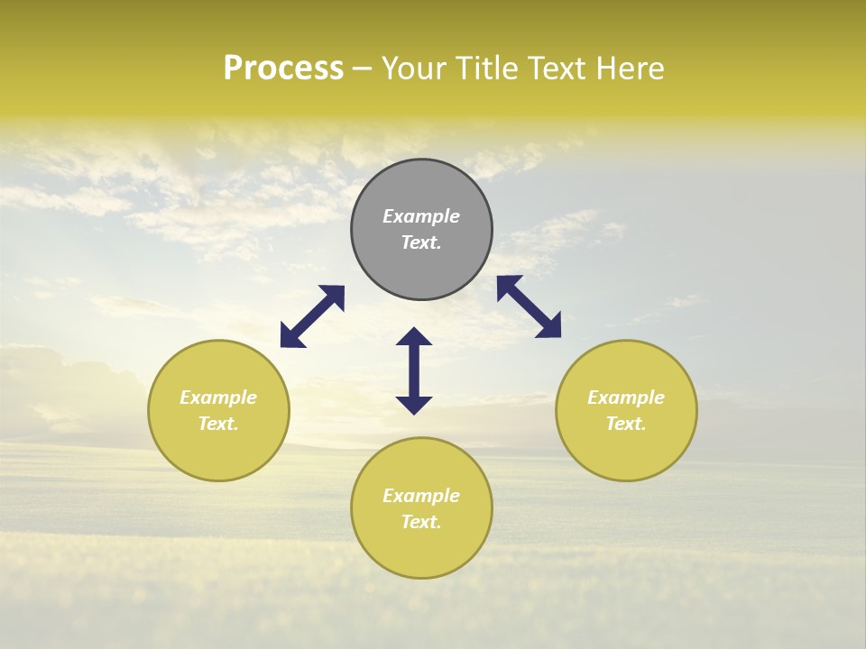 Bright Fresh Gold PowerPoint Template