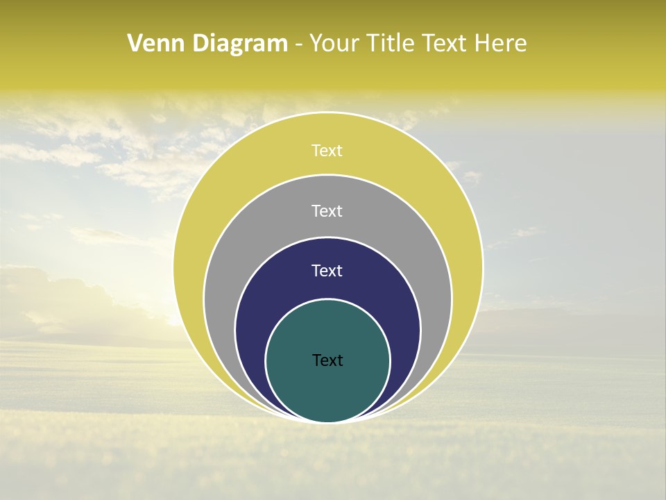 Bright Fresh Gold PowerPoint Template