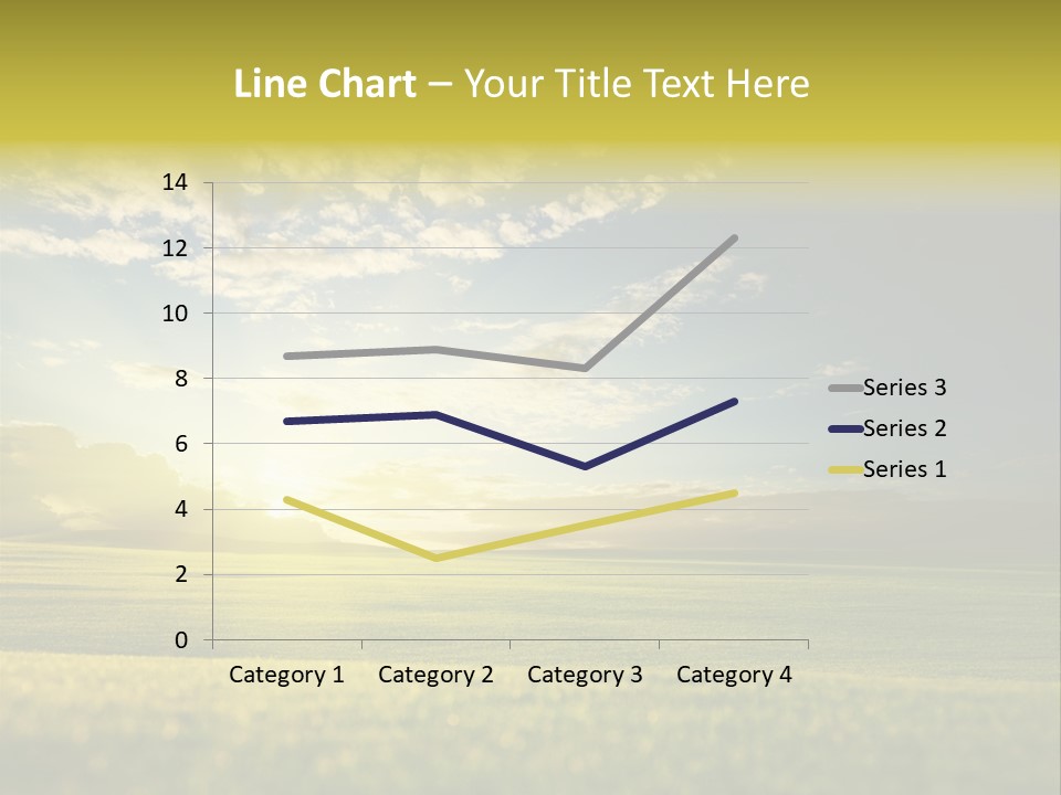 Bright Fresh Gold PowerPoint Template