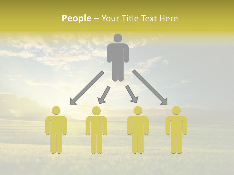 Bright Fresh Gold PowerPoint Template