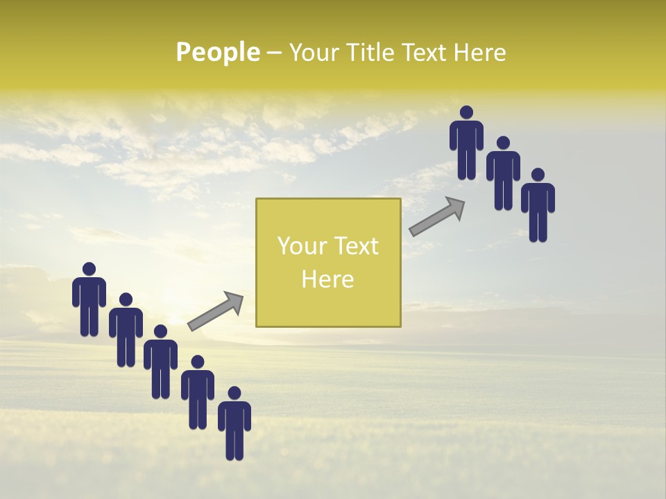 Bright Fresh Gold PowerPoint Template