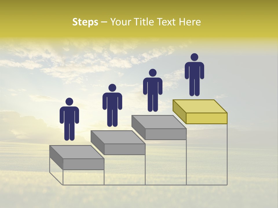 Bright Fresh Gold PowerPoint Template