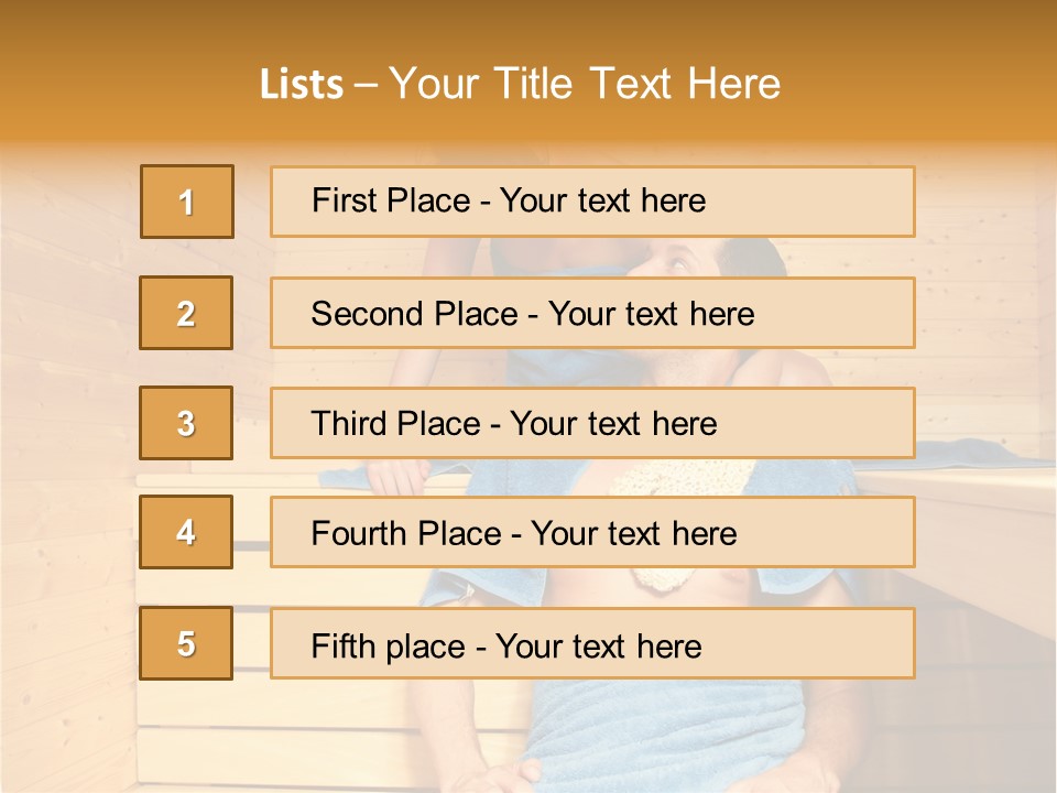 Hotel Pool Traditional PowerPoint Template