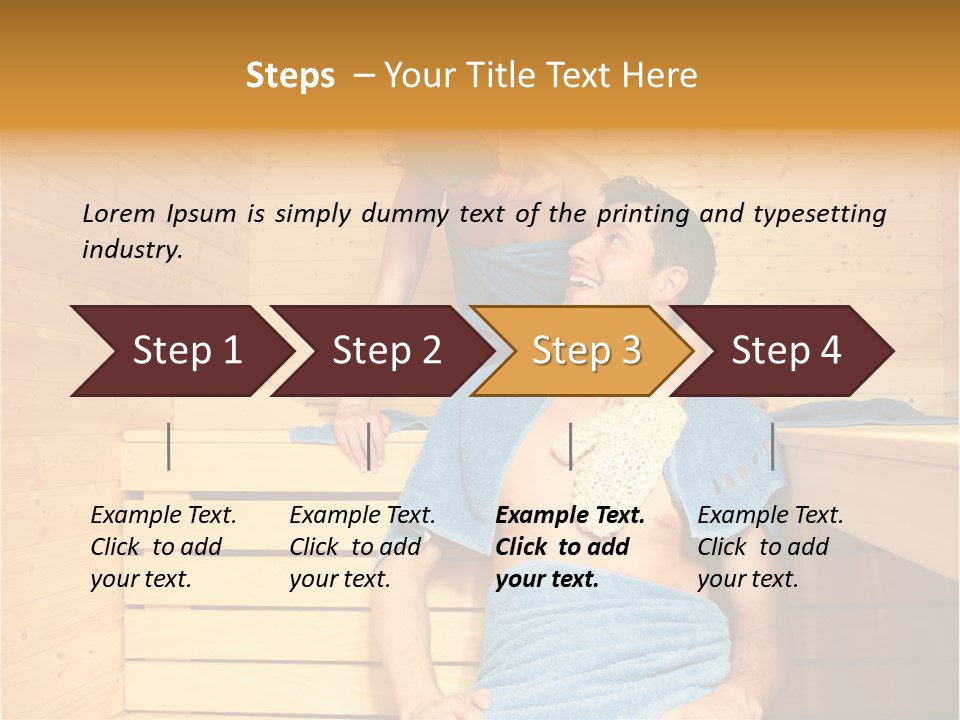 Hotel Pool Traditional PowerPoint Template
