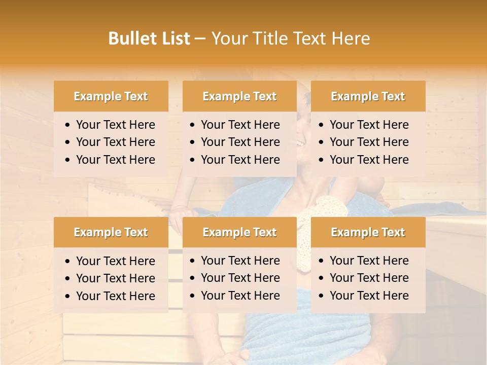 Hotel Pool Traditional PowerPoint Template