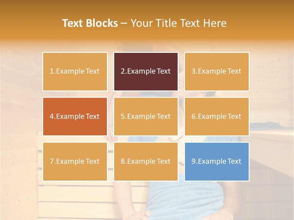 Hotel Pool Traditional PowerPoint Template