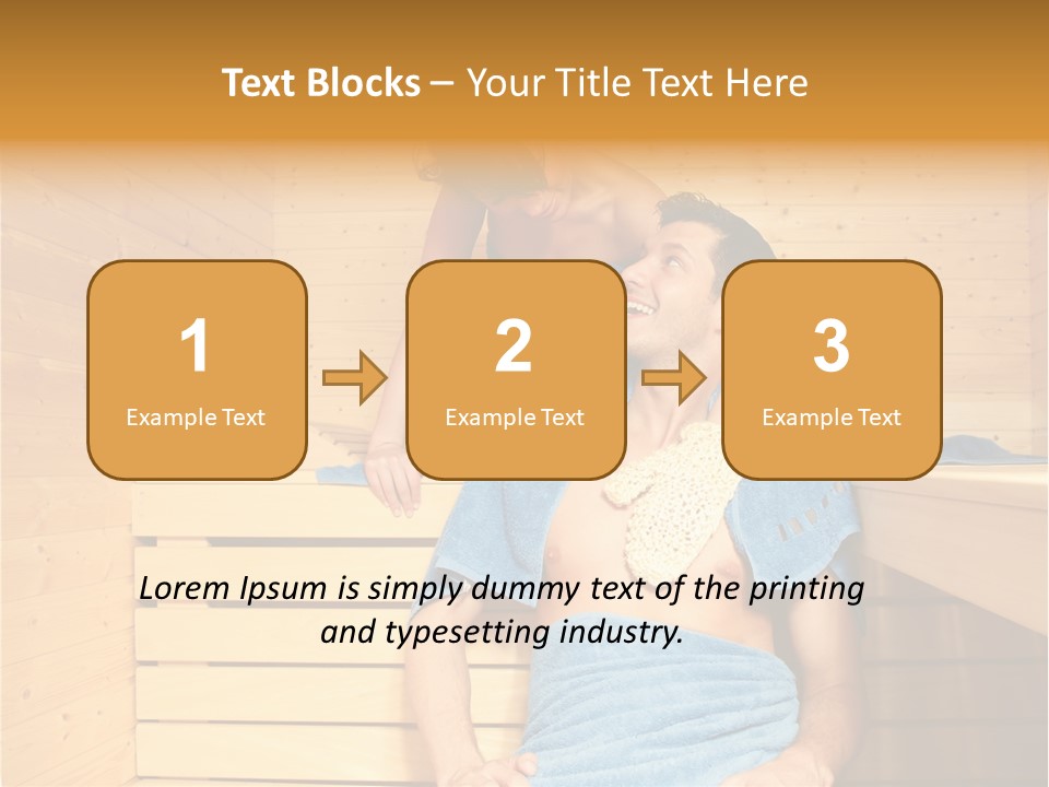 Hotel Pool Traditional PowerPoint Template