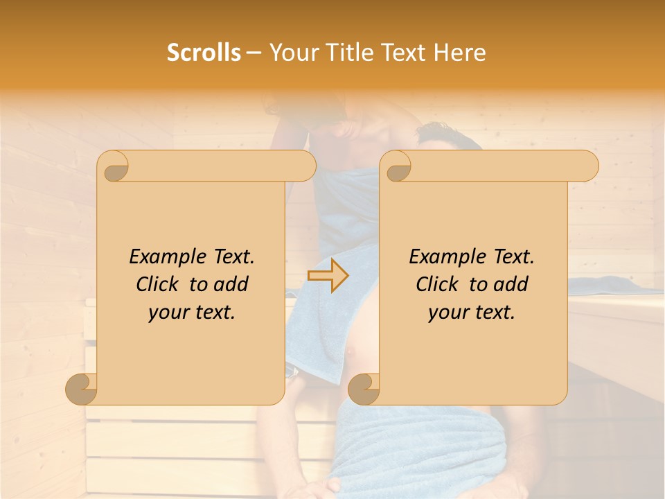 Hotel Pool Traditional PowerPoint Template