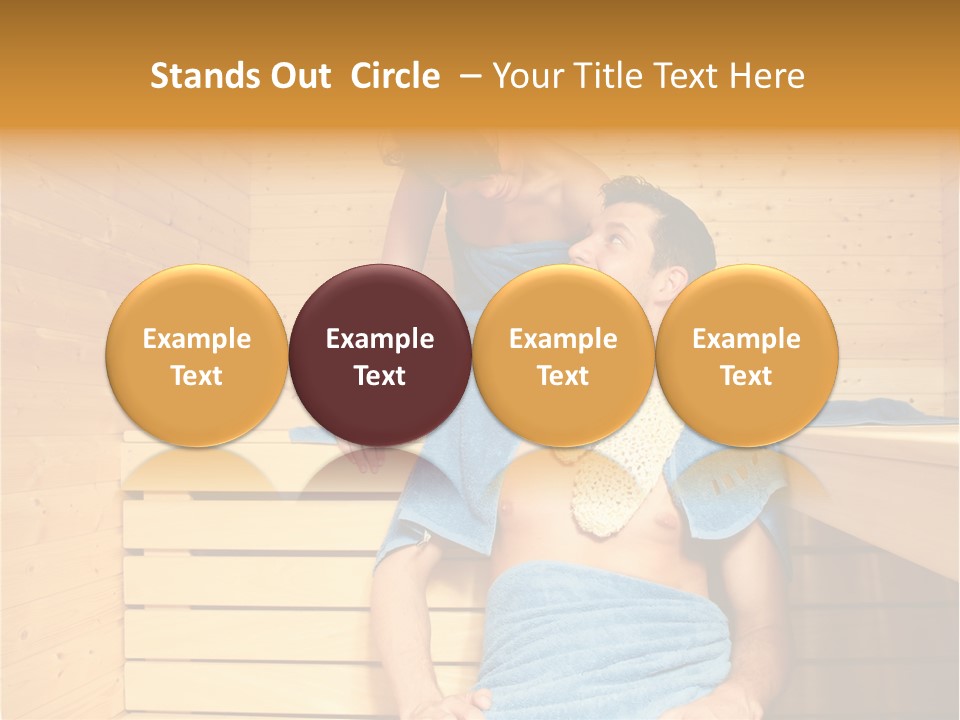 Hotel Pool Traditional PowerPoint Template