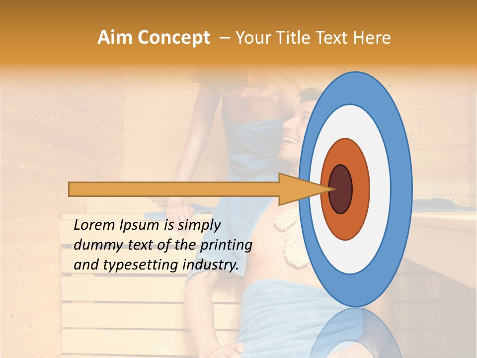 Hotel Pool Traditional PowerPoint Template