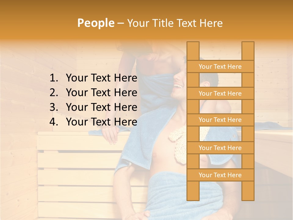 Hotel Pool Traditional PowerPoint Template