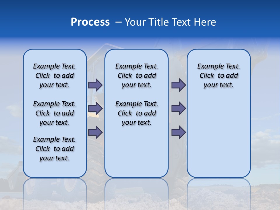 Shovel Bucket Mine PowerPoint Template