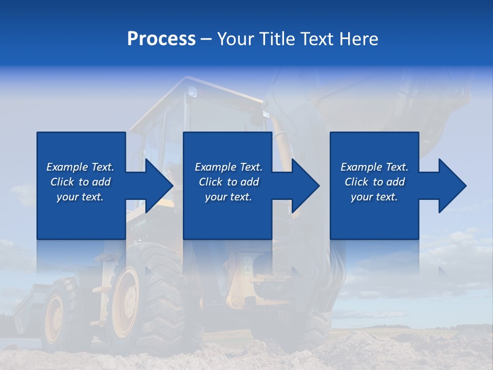 Shovel Bucket Mine PowerPoint Template