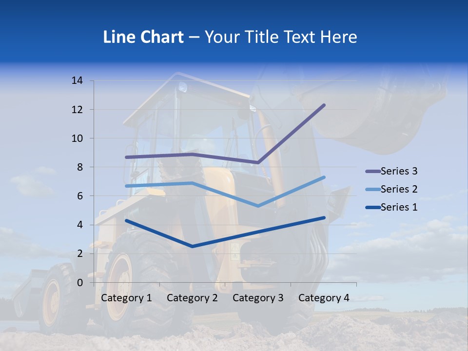 Shovel Bucket Mine PowerPoint Template