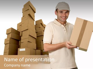 Busy Good Moving PowerPoint Template