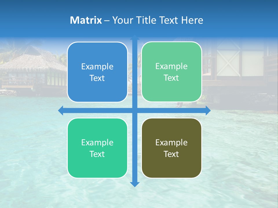 Paradise Palm Hotel PowerPoint Template