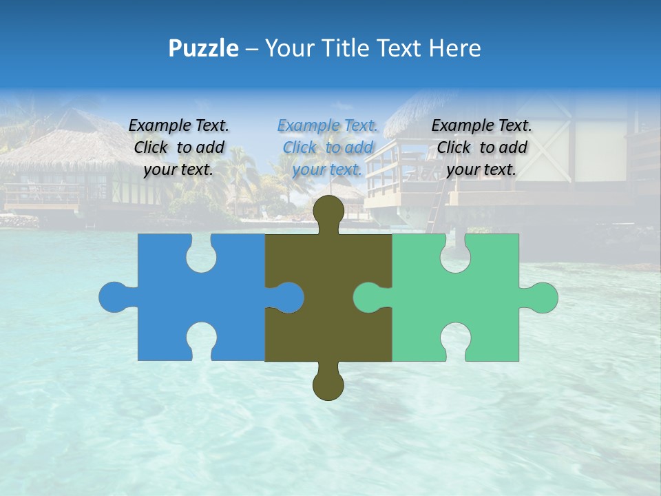 Paradise Palm Hotel PowerPoint Template