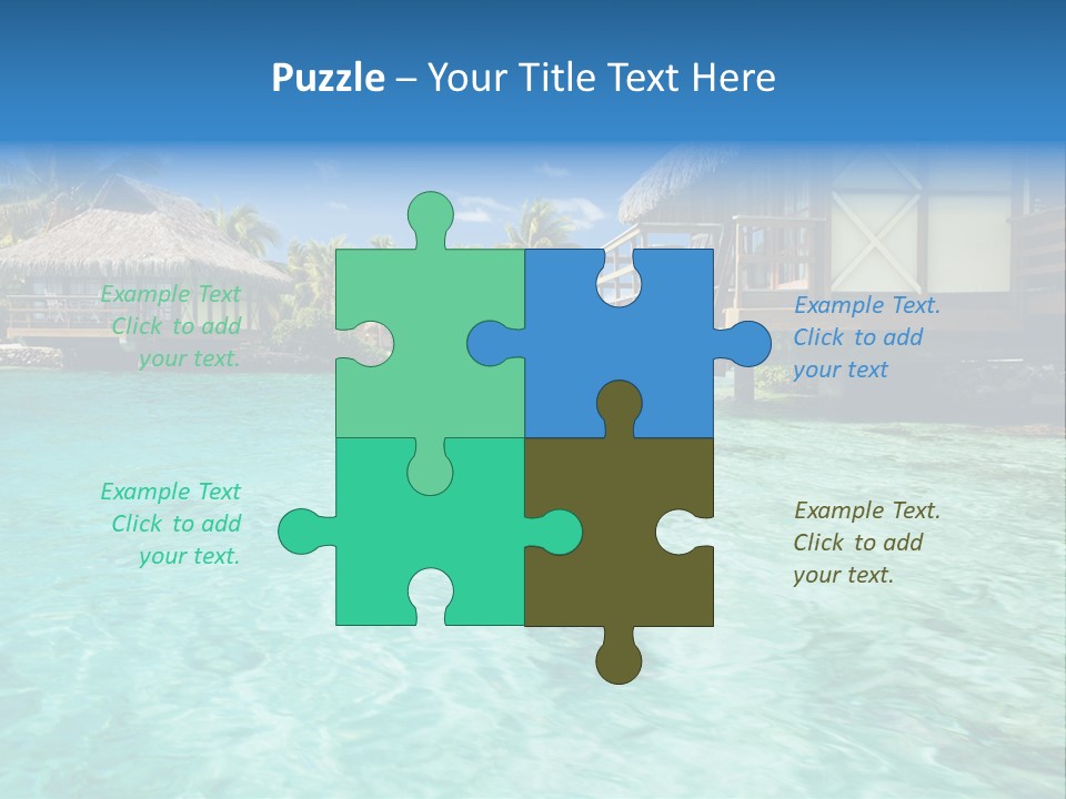 Paradise Palm Hotel PowerPoint Template